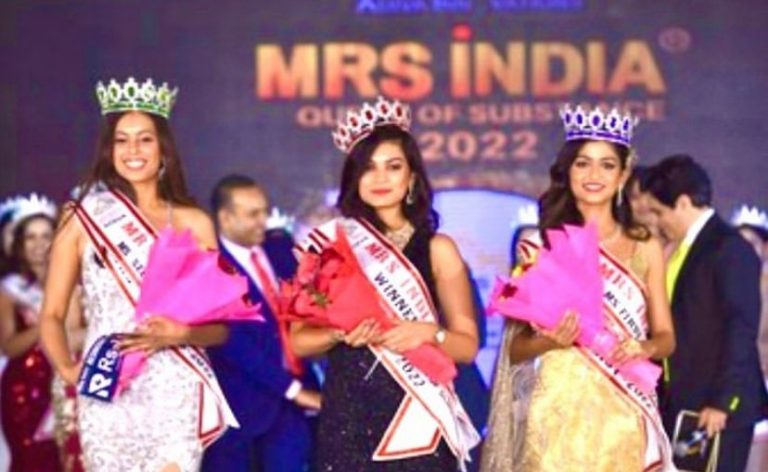 Dr. Jyoti Gupta crowned as Mrs. India Queen of Substance 2022