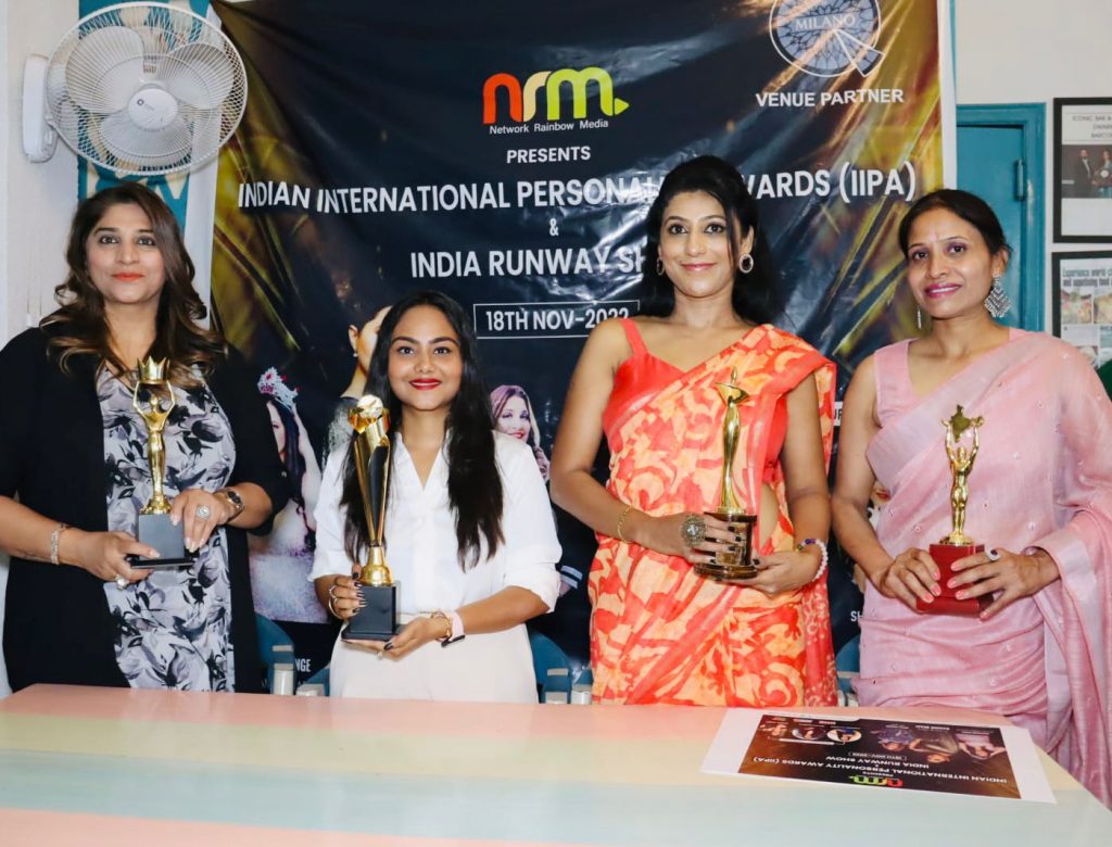 NETWORK RAINBOW MEDIA , coming with IIPA -AWARDS & INDIA RUNWAY SHOW with celebrity guest RASHAMI DESAI on 18th nov -22 in New Delhi.