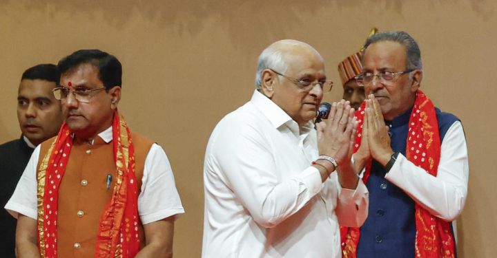 Massive Gujarat Cabinet Overhaul: Harsh Sanghavi Promoted, Rivaba Jadeja Makes Political Debut