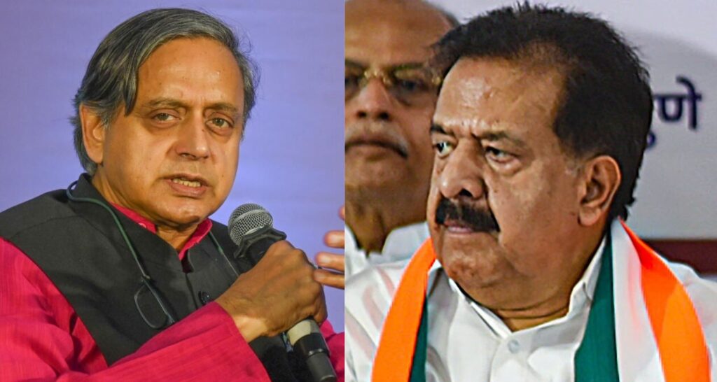 Cong appoints Chennithala chairman, Tharoor co-chair for Kerala poll campaign