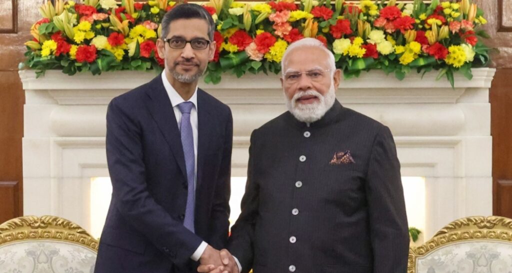 Google bets $15 bn on AI, US-India subsea hyperlink Google bets $15 bn on AI, US-India subsea link