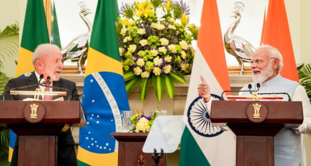 India, Brazil seal 10 pacts throughout key sectors India, Brazil seal 10 pacts across key sectors