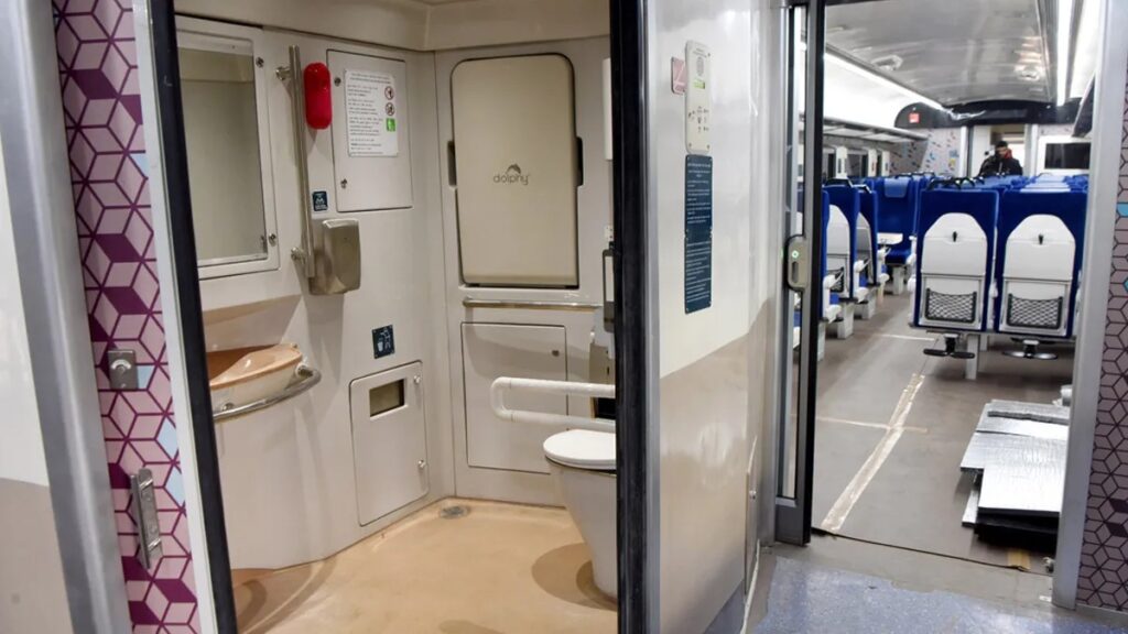 NCR to put in jet sprays in teach bogs NCR to install jet sprays in train toilets