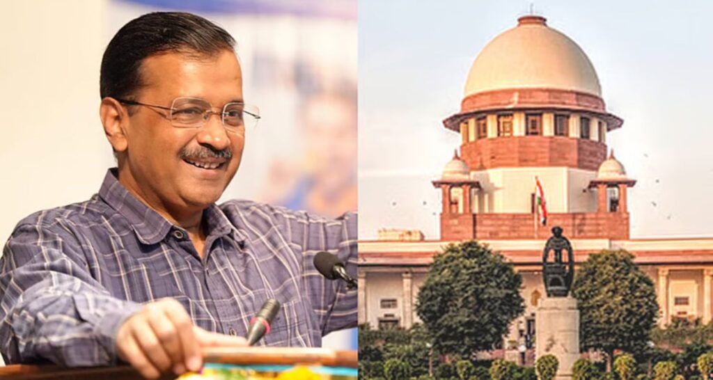 Aam Aadmi Party (AAP) convener Arvind Kejriwal and senior leader ...