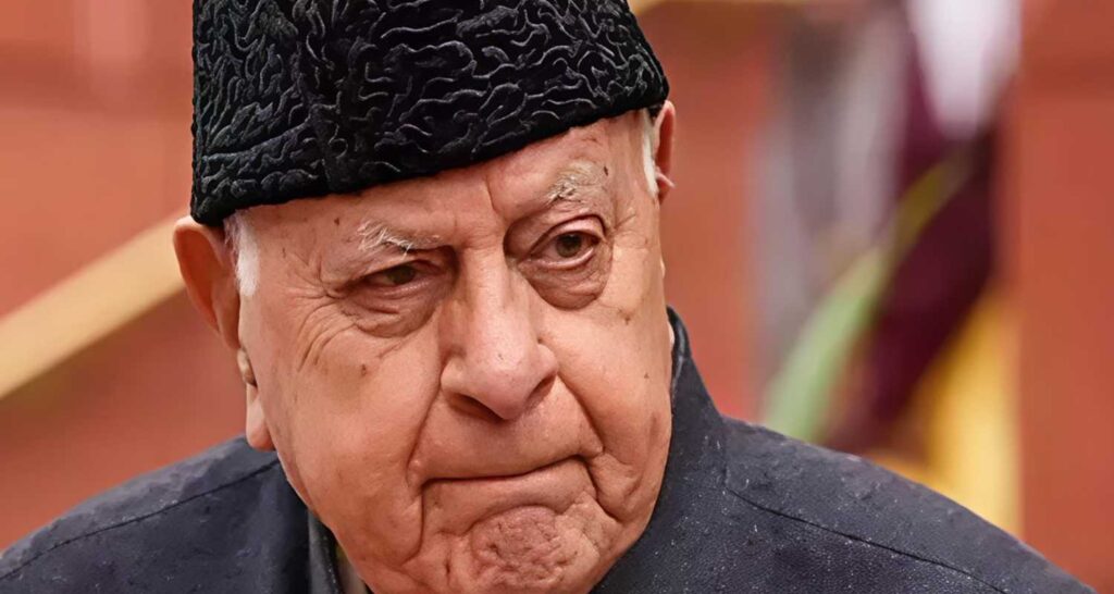 Farooq Abdullah escapes assassination strive at wedding ceremony Farooq Abdullah escapes assassination attempt at wedding