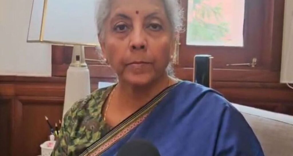 Finance Minister Nirmala Sitharaman on Friday stated there is not any pr… Finance Minister Nirmala Sitharaman on Friday said there is no pr...