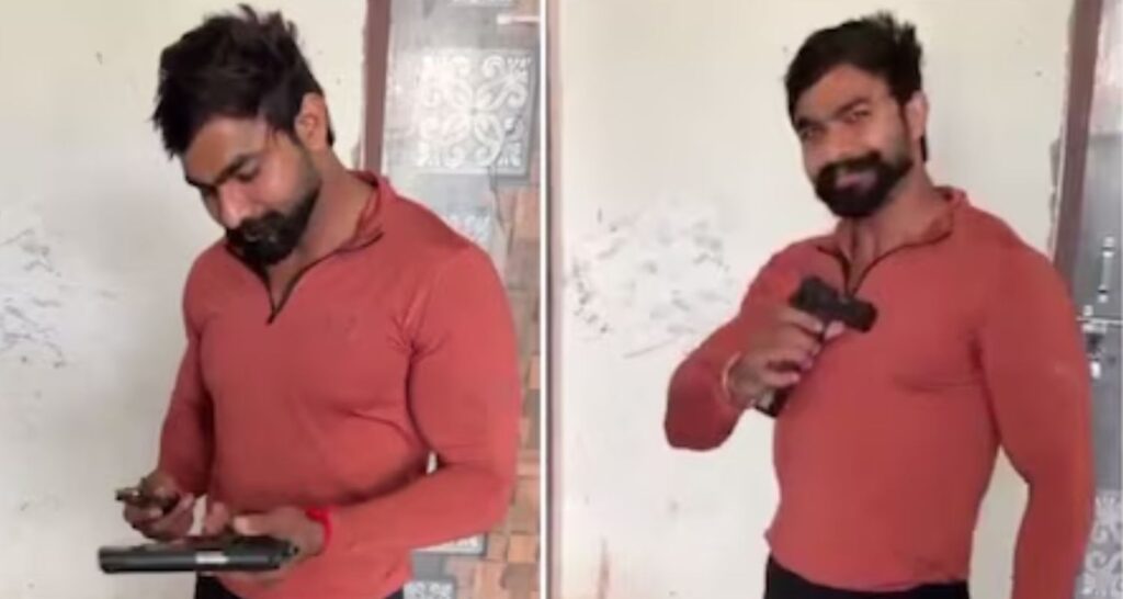 Friend records as Delhi man shoots himself