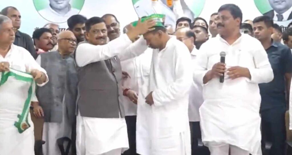 Nitish Kumar’s son Nishant formally joins JD(U)