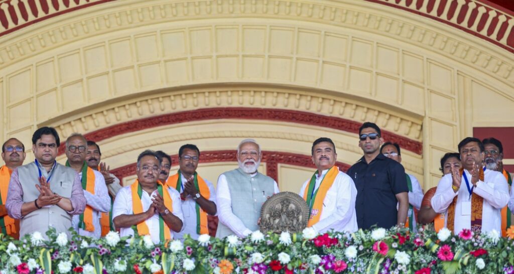 PM launches big-ticket projects in Assam, Bengal