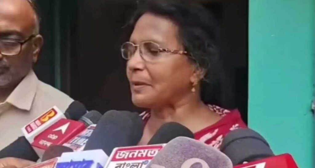 RG Kar victim’s mother makes political debut