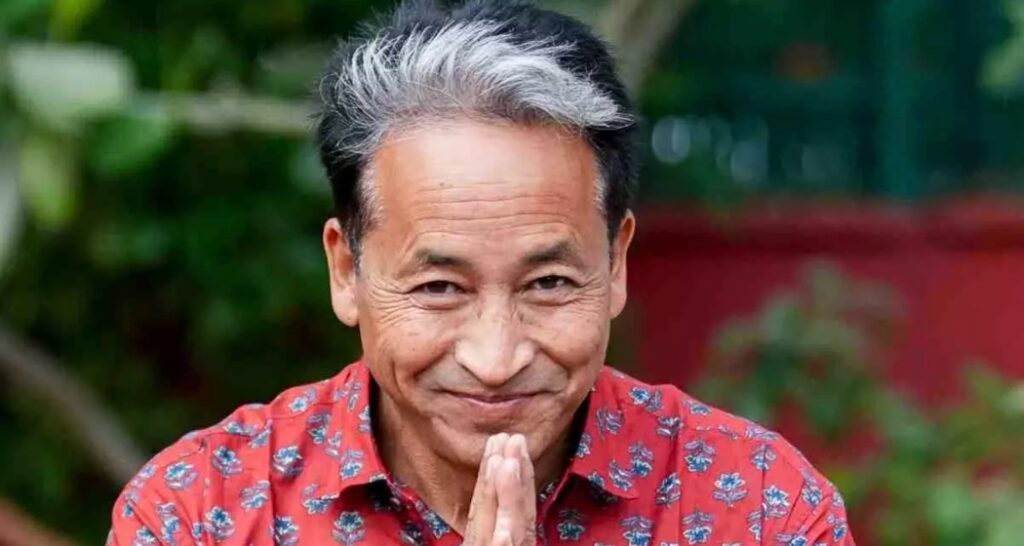 Wangchuk says after go back to Leh Wangchuk says after return to Leh