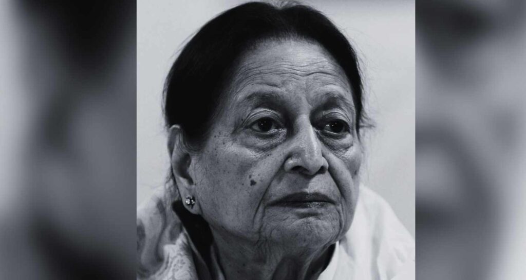 Former union minister Mohsina Kidwai dies