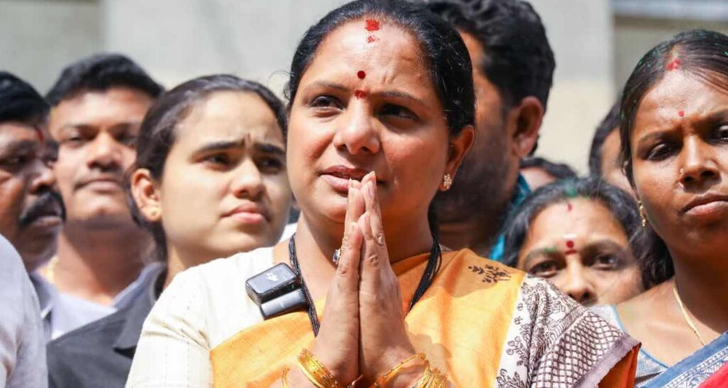 Kavitha launches ‘Telangana Rashtra Sena’, targets KCR and BRS