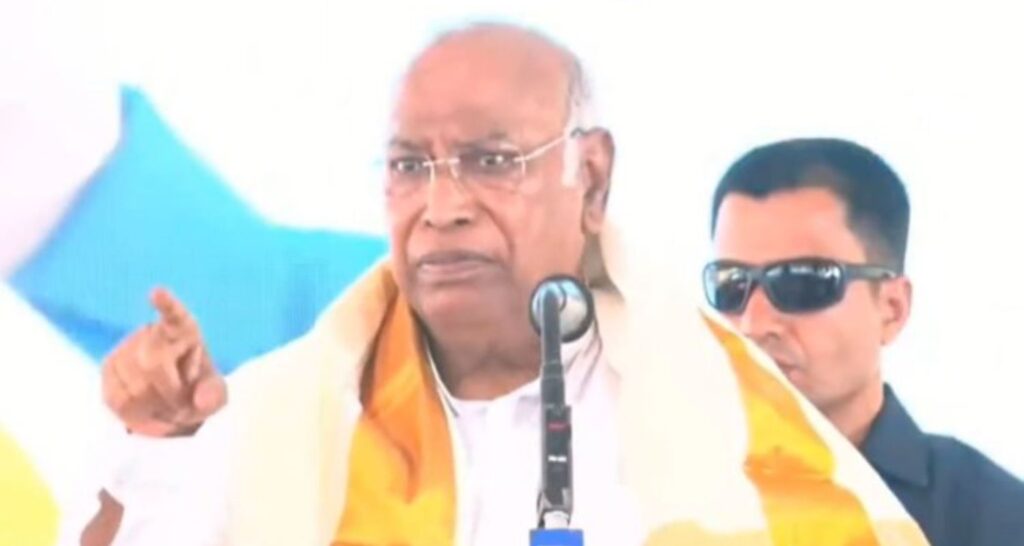 Kharge’s ‘illiterate Gujaratis’ commentary triggers political hurricane Kharge’s ‘illiterate Gujaratis’ remark triggers political storm