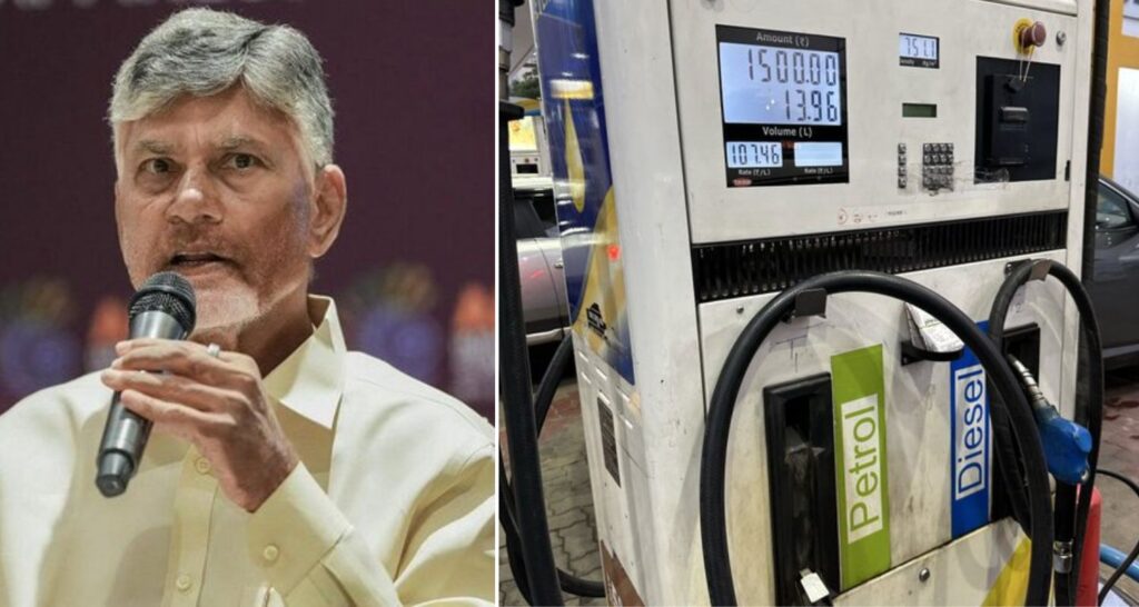 Naidu steps in as fuel crunch shuts 421 Andhra outlets