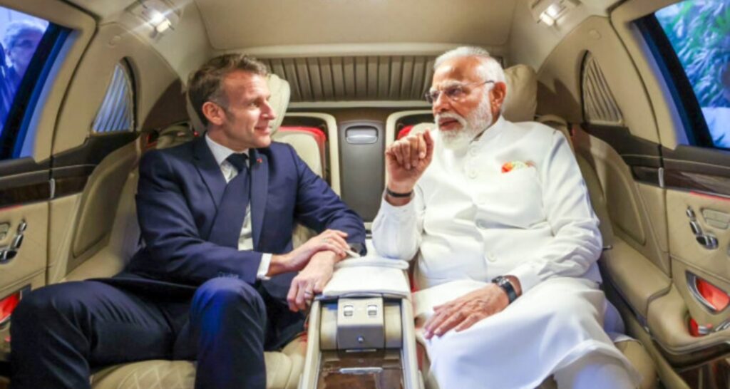 PM Modi, Prez Macron seek freedom of navigation in Hormuz
