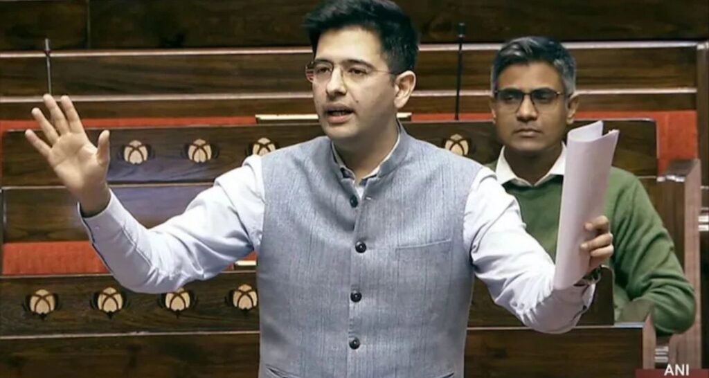 Raghav Chadha advocates paternity leave