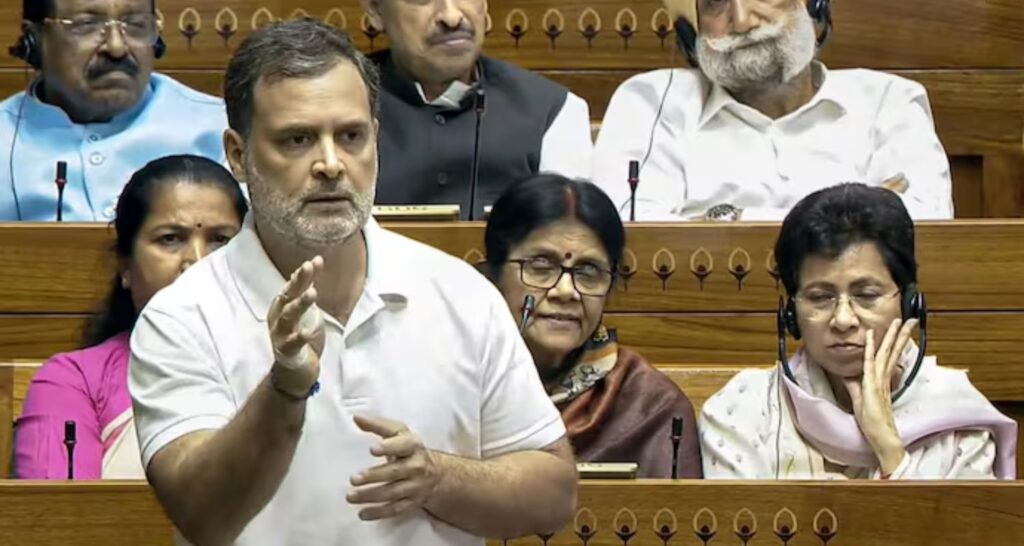 Rahul’s swipe triggers Lok Sabha uproar