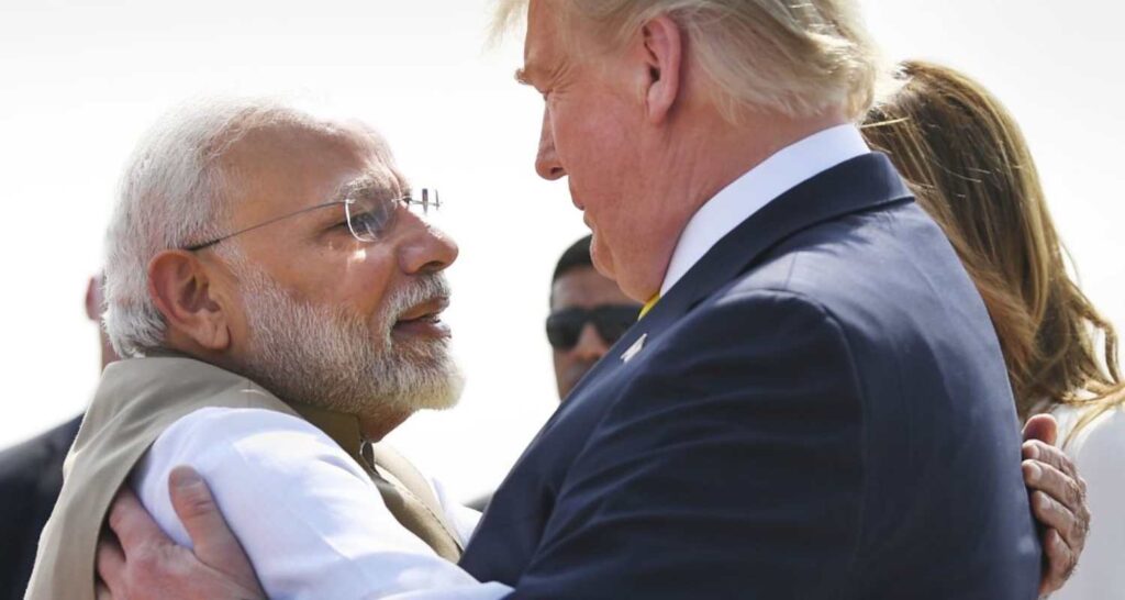 Relieved that US President is safe, says PM Modi
