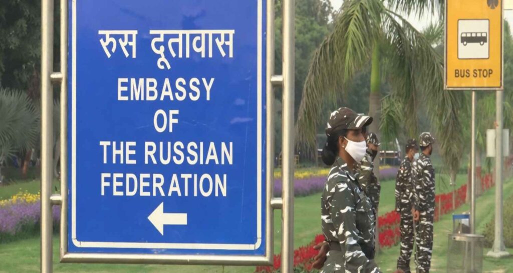 Russian consulate vehicles stopped, searched in WB, Embassy prote...