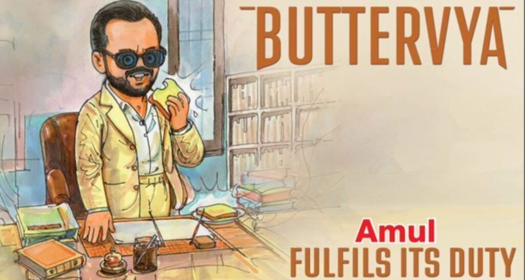 Amul celebrates Saif’s ‘Kartavya’ with ‘Buttervya’ topical