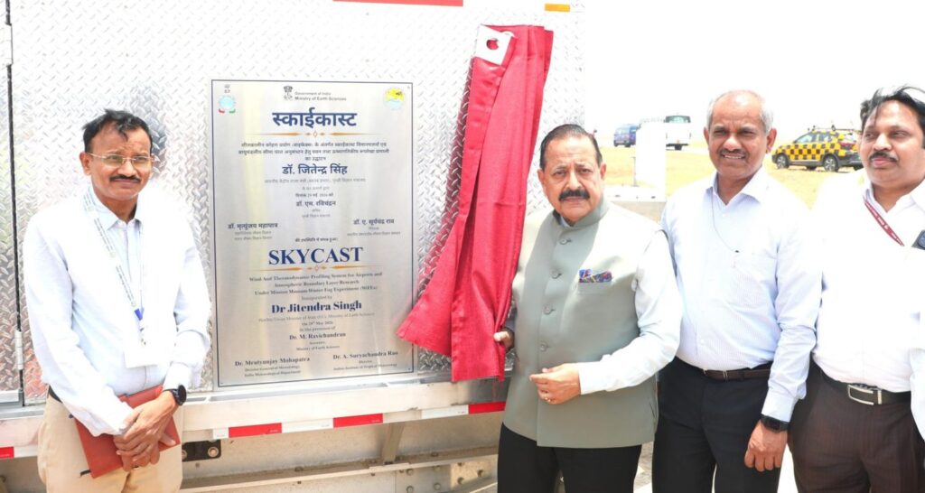 Delhi airport has set up an integrated weather intelligence syste...