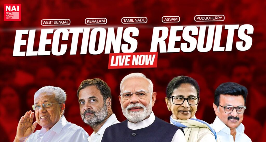 Election Result 2026 Live: India awaits big poll verdict across 4...