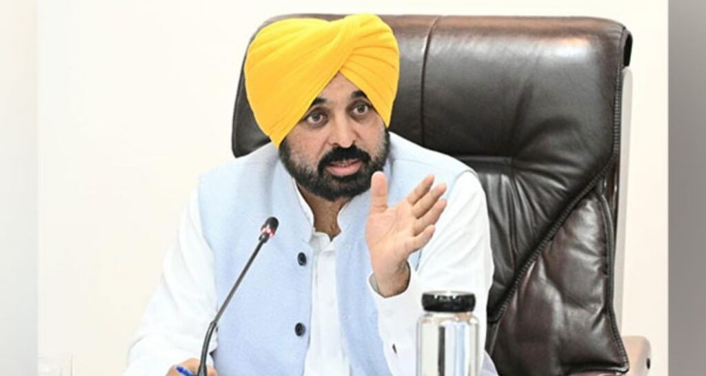 Punjab Chief Minister Bhagwant Mann on Wednesday alleged that the...