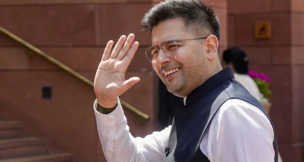 Rajya Sabha MP and BJP leader Raghav Chadha on Saturday launched ...