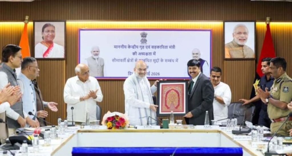 Union Home Minister Minister Amit Shah chaired a security review ...