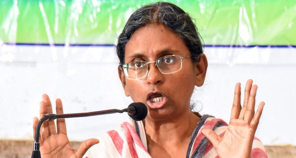 Congress protests at Jantar Mantar over RS nomination rejection of Meenakshi Natarajan