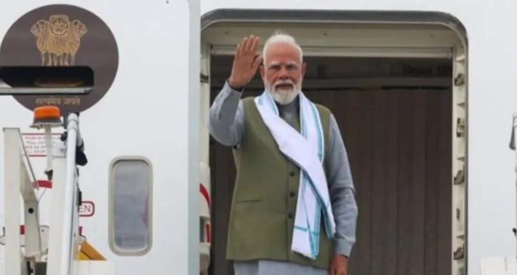 Prime Minister Narendra Modi on Sunday delayed his travel to his ...