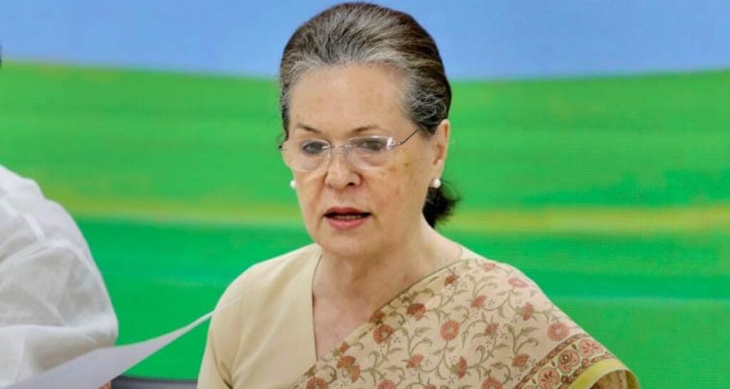 Sonia slams Modi govt's 'stony silence' on Gaza 'genocide'