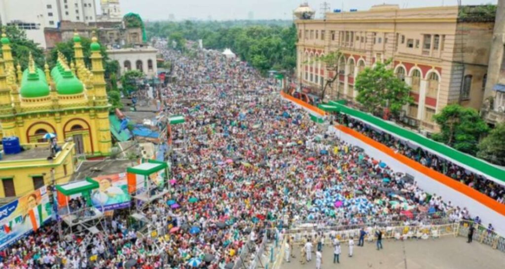 TMC split casts shadow on July 21 event; Cong finds opportunity