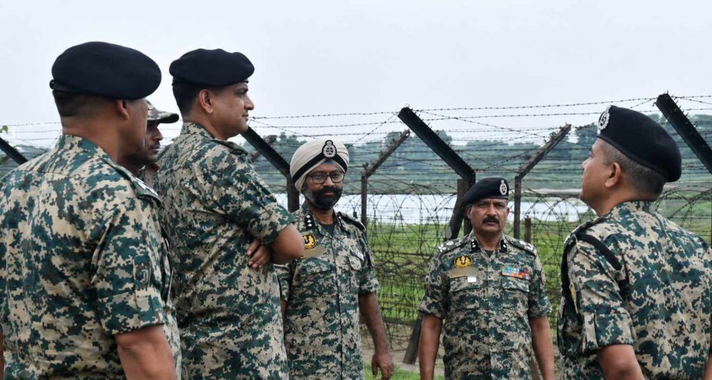 DG BSF reviews security along India-Bangladesh boundary