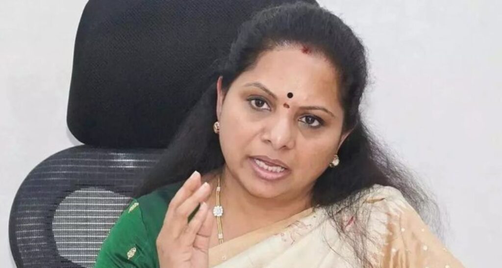 ECI problems realize to Kavitha over ‘TRS’ celebration title ECI issues notice to Kavitha over 'TRS' party name
