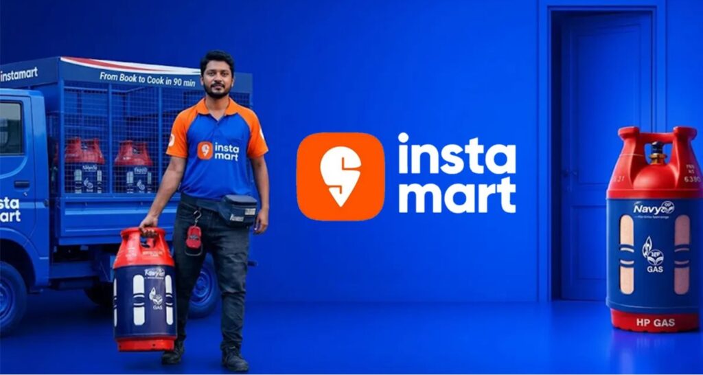 Instamart, HPCL release India’s first on-demand LPG provider Instamart, HPCL launch India’s first on-demand LPG service