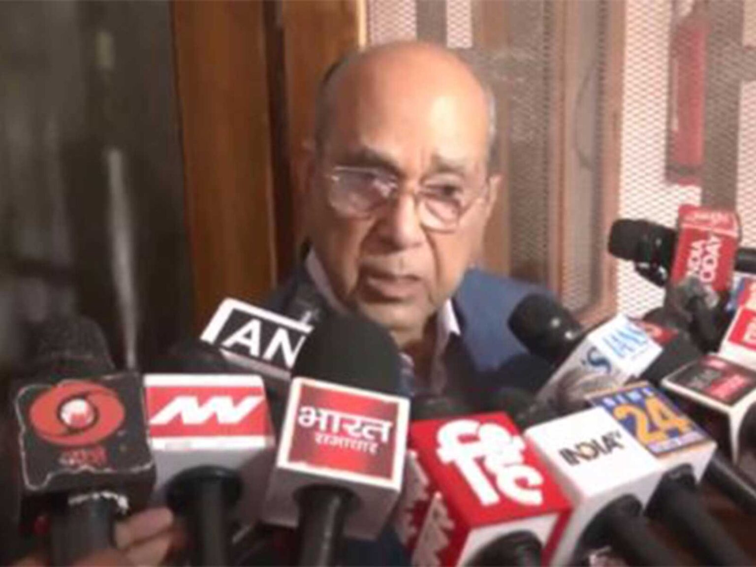 Ram Temple Construction Committee Chairman Nripendra Mishra on Sa...