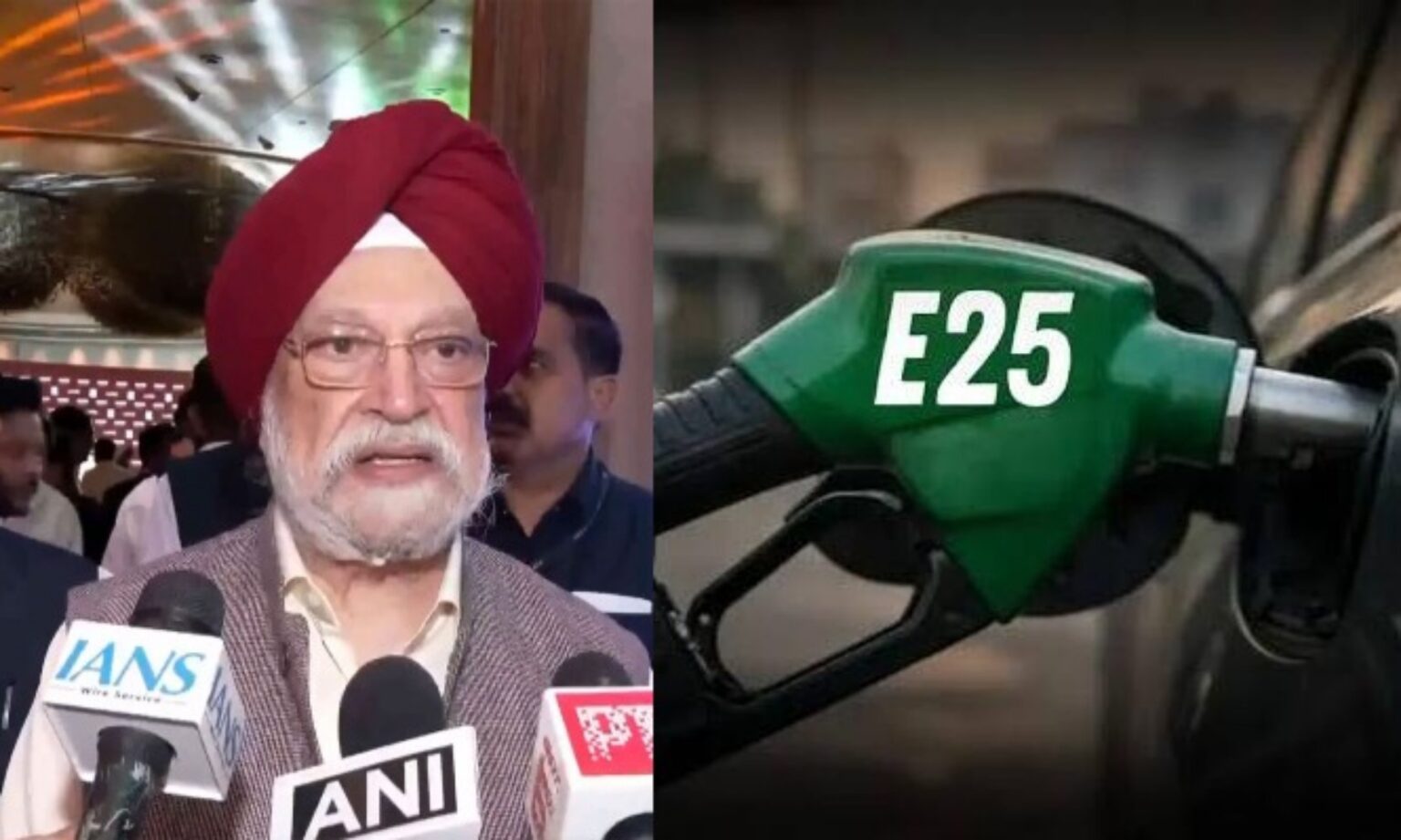 Union Minister for Petroleum and Natural Gas Hardeep Singh Puri h...
