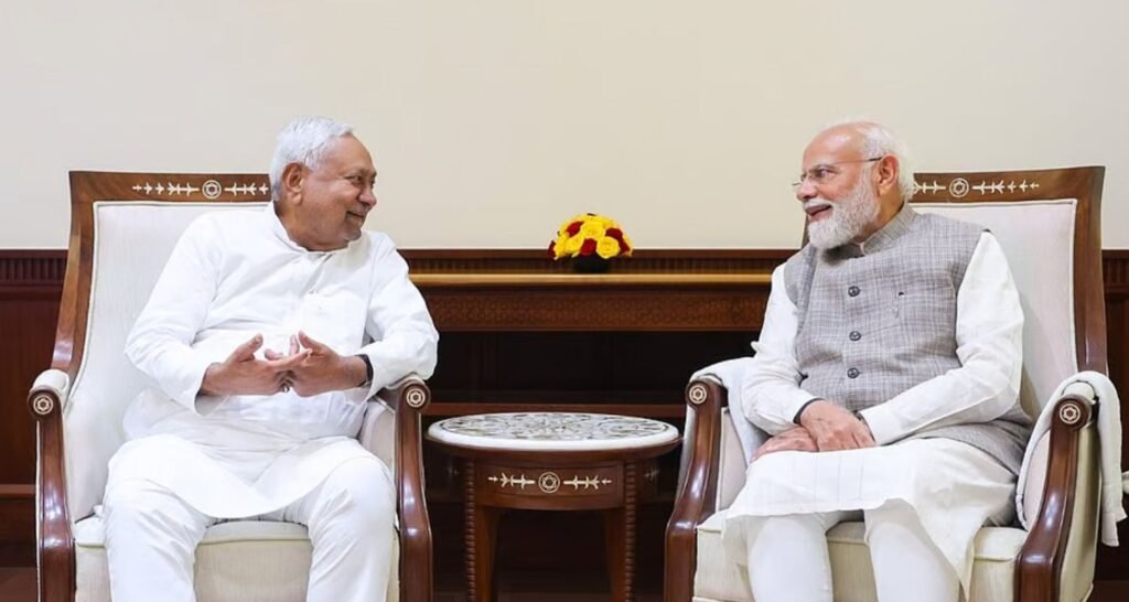 Nitish meets PM Modi as BJP reels from Bankipur bypoll loss