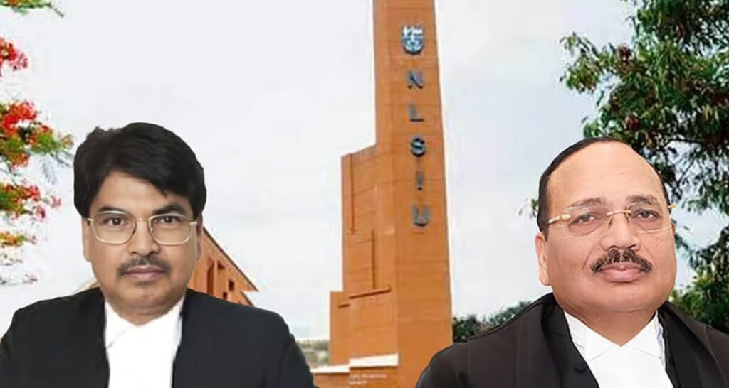 Over 700 scholars and alumni of Nationwide Legislation College of India Univ… Over 700 students and alumni of National Law School of India Univ...