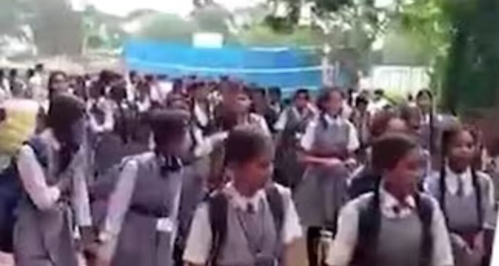 Gen Alpha protests KV merger in Bhopal
