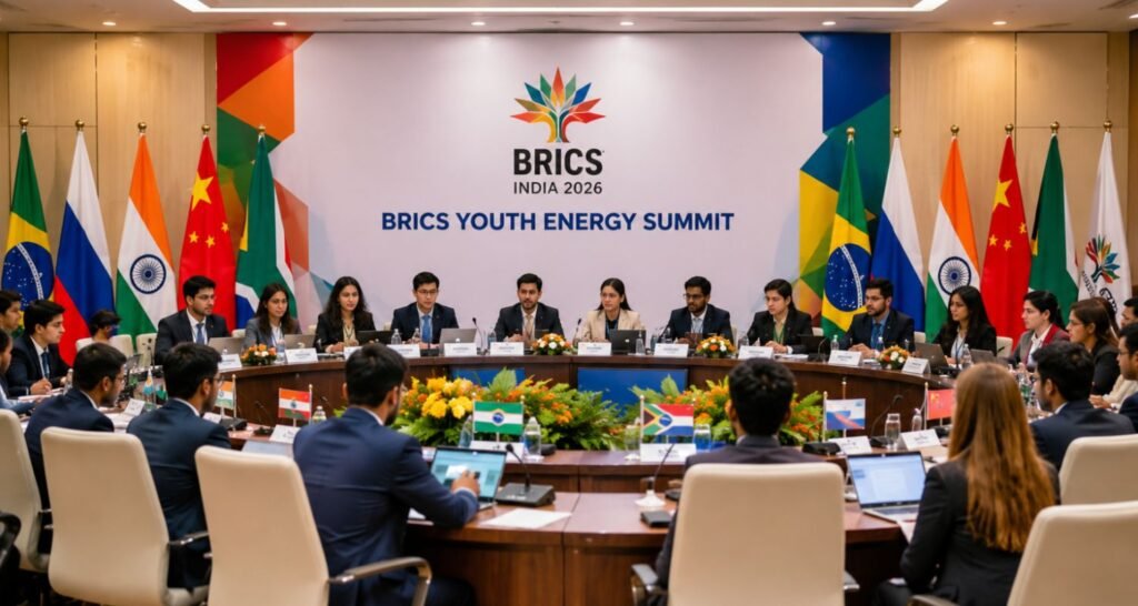 India hosted the eighth BRICS Youth Energy Summit 2026 virtually ...