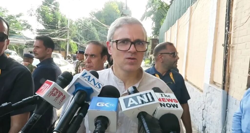 Jammu and Kashmir Leader Minister Omar Abdullah on Monday stated folks will take time to get used to making a song the nationwide track as it’s been added to respectable purposes handiest this yr. Jammu and Kashmir Chief Minister Omar Abdullah on Monday said people will take time to get used to singing the national song as it has been added to official functions only this year.