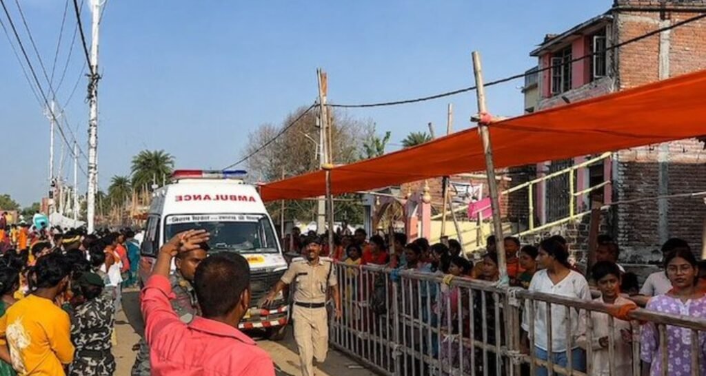 7 dead as snapped power line triggers temple stampede in Bihar's ...