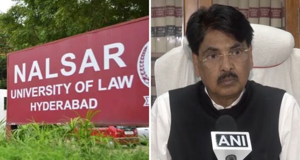 Over 400 alumni of NALSAR College of Regulation, Hyderabad have signe… Over 400 alumni of NALSAR University of Law, Hyderabad have signe...