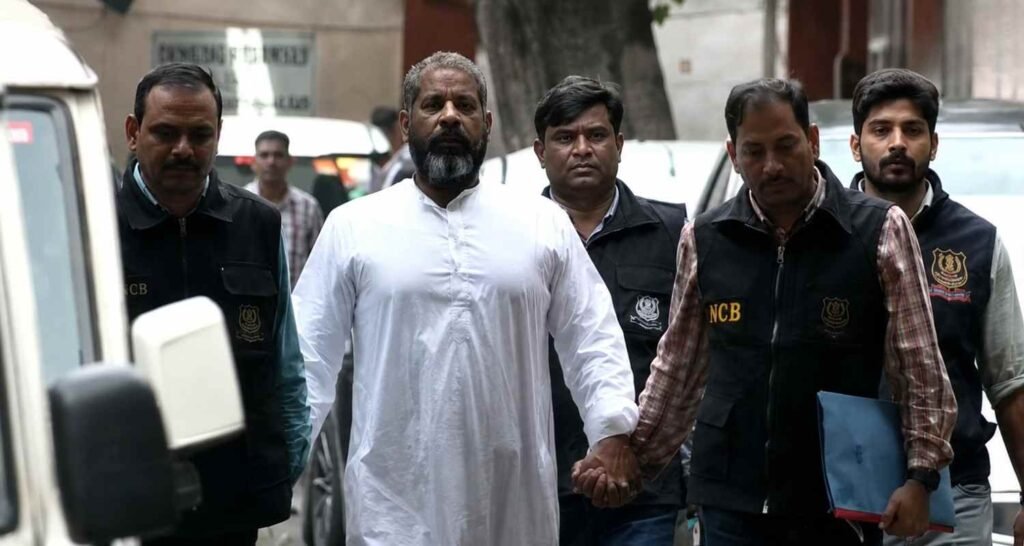 Drug kingpin Virender Basoya brought back from UAE