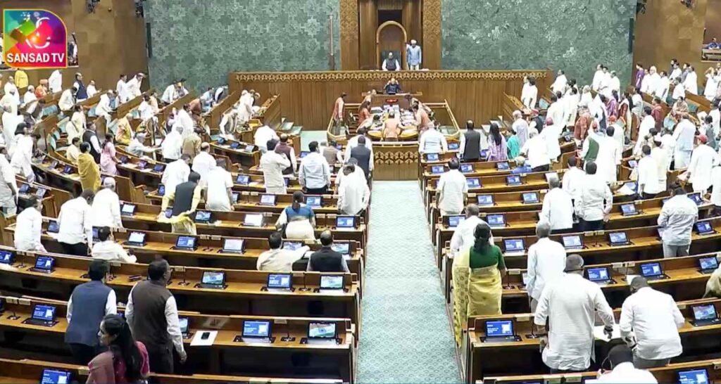 Lok Sabha adjourned sine die Lok Sabha adjourned sine die