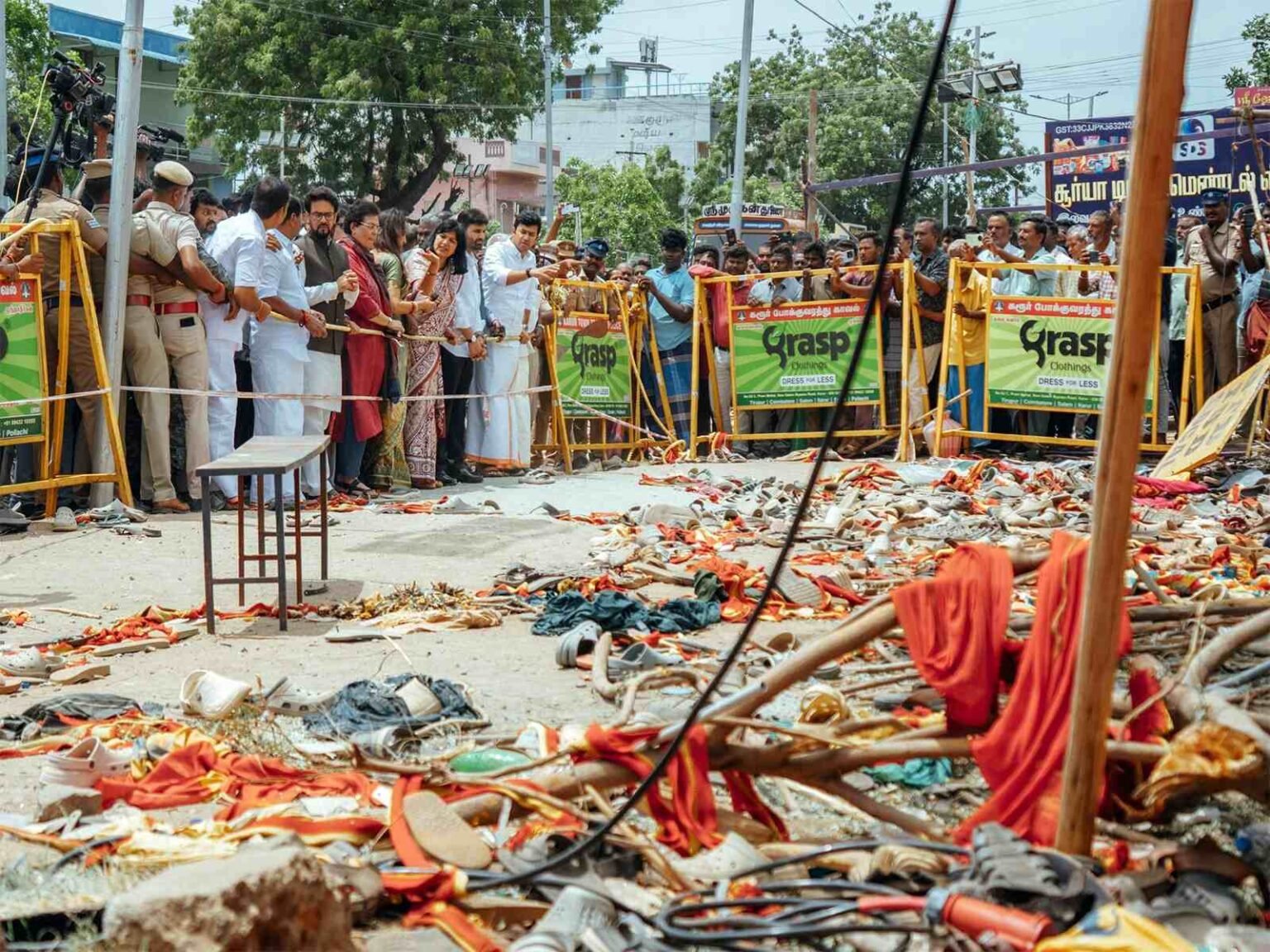 Tamil Nadu: Families Pay Tribute to 41 Karur Stampede Victims