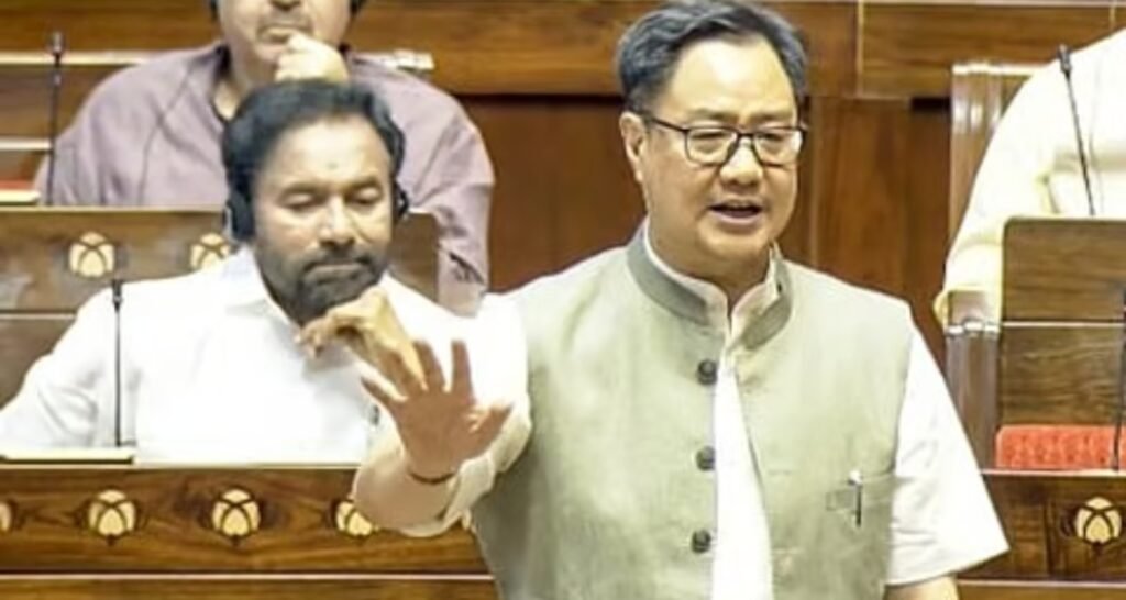Rijiju accuses Opposition of ‘running away’ from NEET protest deb...
